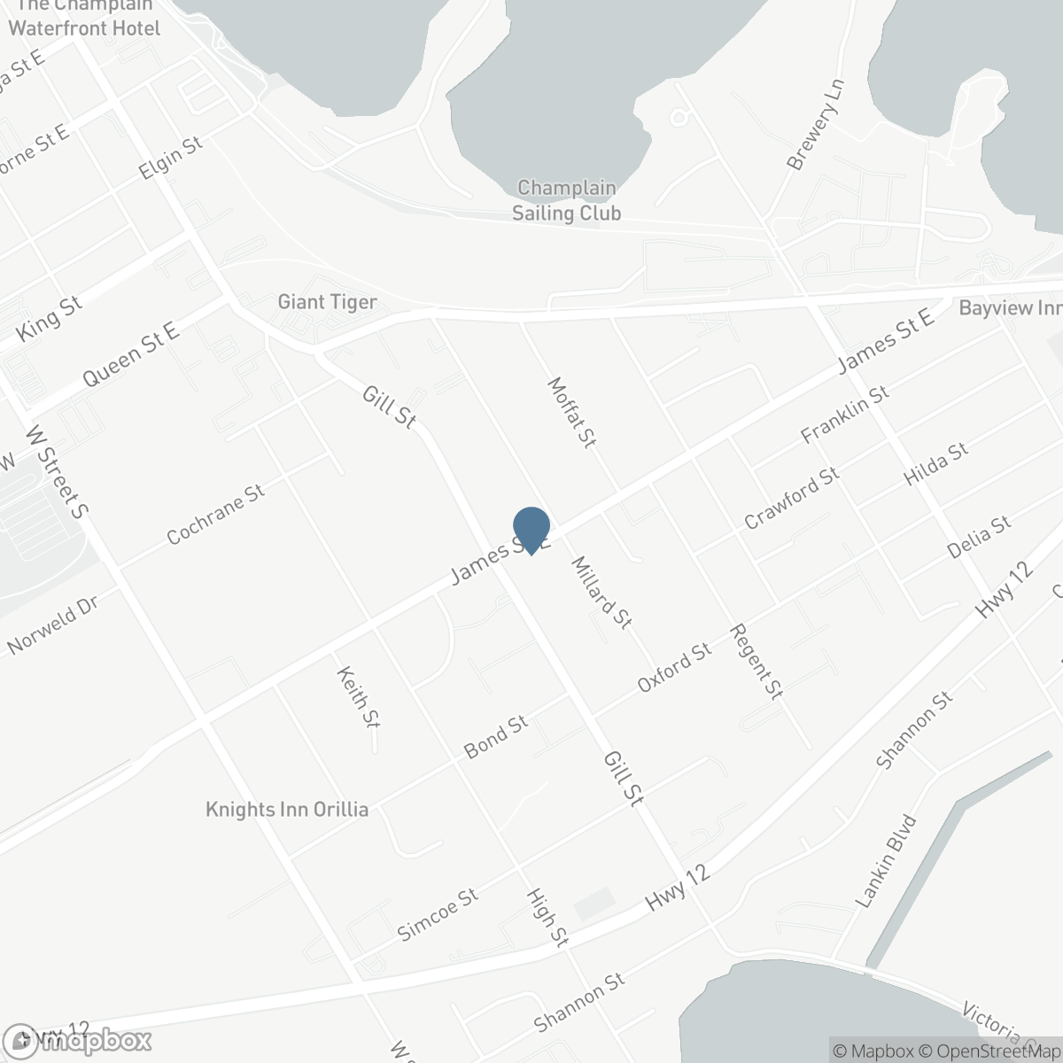 0 JAMES STREET, Orillia, Ontario L3V 4K4